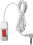 Mobile cable pushbutton, Exxact, 2.15m 20mA 20V, polar white 550612000 | 7350037682254