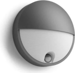 Wall light with a sensor Capricorn Anthracite, 4.3W 2700K 800lm IP44 929004755601 | 8721103109996