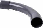 Elbows 90&deg; for rigid wiring pipes from PVC diameter 50 mm, dark grey, large package. Possibility to install in places with risk of flammable gases and vapours &ndash; danger zone 2 and in places where is danger of explosions of dust &ndash; danger zone 22 4150_L ...