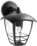Wall light Creek black 1x60W 230V down 60W IP44 915002789902 | 8718291443483