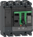 Circuit breaker, ComPacT NSX160B, 25kA/415VAC, 4 poles 4D (neutral fully protected), TMD trip unit 8 C16B4TM080 | 3606481996534