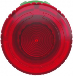Head for illuminated emergency switching off push button, Harmony XB5, plastic, red mushroom 40mm, 2 ZB5AW743 | 3389110666854