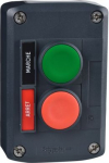 Complete control station, Harmony XALD, XALK, dark grey, flush push buttons 22mm, green MARCHE 1NO r XALD211H7 | 3389119414173