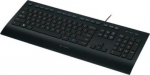 Wired keyboard, ENG, K280E, USB, Black 920-005217 | 5099206046856