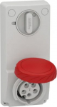 Interlocked socket, Mureva PK, panel mounting, 16A, 3P+N+E, 400V, IP65 82086 | 3303430820864