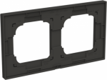 8572 NS - Frame 2-gangs - Soft Black 2CLA857200A1501 | 8427238136271