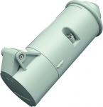 Connector 2x32A 12h 50V IP44 white 695A | 4015394005315