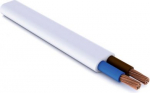 Kaabel H03VVH2-F 2x1 OMYp valge 13020005 | 8591043659840