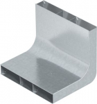 Vertical bend, three-compartment, Width=350mm, KV3 35038 7400660 | 4012195206255