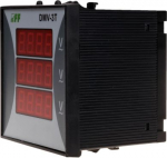DMV-3T power voltage indicator 3X12-400V  96x96x92 mm. DMV-3T | 5908312591979