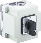Switch enclosure PCE MERZ ML032.4-RG/OB 32A 0-1 4P IP65 silver/black ML032.4-RG/OB | 5902082026891