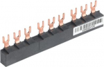 TeSys GV2, TeSys D & K & U , Comb busbar, 63A, 3 tap-offs, 45mm pitch. range: Linergy - product name: FT - device short name: GV2G - product or component type: comb busbar - accessory / separate part category: connection accessory - range com ...