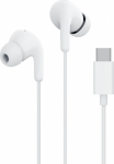 Wired headphones with microphone, USB Type-C, white BHR8931GL | 6941812793152