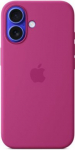 Apple Case with MagSafe | Apple | iPhone 16 | Silicone | Fuchsia MYY53ZM/A | 195949885020