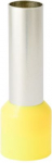 Końc&oacute;wka tulejkowa izolowana pojedyncza HI 25,0/22-zo ż&oacute;łta, Al/Cu 74.11 | 5907053110104