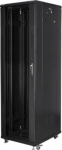 Lanberg | Rack cabinet 19" free-standing 42U/600x1000 (flat pack) with mesh door lCD V2 | FF01-6042-23BL | Black FF01-6042-23BL | 5901969439205