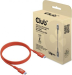 CABLE USB-C TO USB-C 1M/M/M CAC-1511 CLUB3D CAC-1511 | 8719214472627