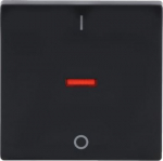 With imprint >0< and >I<. As cover for 2-pole or 3-pole flush-mounted on-off switch and 2-pole control on-off switch. 2CKA001751A2927 | 4011395056035