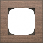 Color: Natural Wengu&eacute;   Size (height x width): 86 x 86 mm   Surface: natural wengu&eacute; 2CLA857100A2101 | 8427238138251