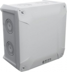 Junction Box 135x135x79mm, Grey, with Lid, IP66, UV HF DIAMOND KKD 135_KA | 8595568945013