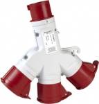 Multiple adapter, Mureva PK, 3x16A, 380V, 3P+E, IP67 PKZM712 | 3303432341015