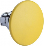 Head for non illuminated pushbutton, Harmony XB4, mushroom 60mm, metal, yellow, 22mm, spring return ZB4BR5 | 3389110888515
