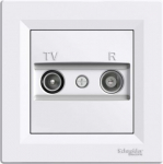 Socket, TV/R, with frame, 4dB, white, Asfora EPH3300221 | 3606480526428