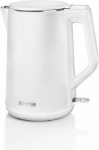 Electric Kettle 2200 W, 1.5 L, Plastic + Metal, White K15DWW | 3838782473739