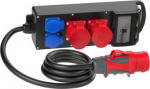 Distribution box STEYREGG BV 2x32/5 2xSSD 2m H07RN-F 5x6 IP54 9441075E | 9003399010767