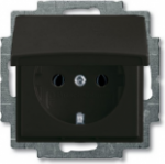 Socket outlet ch&acirc;teau-black 20EUK-95-507 basic55 2CKA002018A1499 | 4011395161142