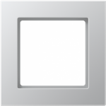 1-gang frame aluminium, A-Creation AC581AL | 4011377026575