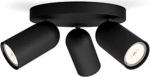 Luminaire PONGEE 3xNW 230V MASSIVE GU10 5.5W IP20 50583/30/PN Bl 915005531301 | 8718696164846