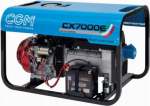 Deluxe gasoline generator, E-version, GX390 230V 7kVA 6.3kW (PRP); 7.7kVA 6.9kW (STBY); 15lt CX7000E