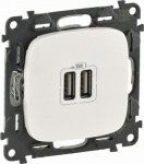 VALENA ALLURE 2 USB CHARGER A+A 2.4A 12 W PEARL 754999 | 3414970481375