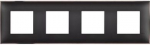 Cover plate - 2+2+2+2 horizontal/vertical installation modules BT-R4802M4BH | 8005543638866