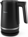 Philips | Double-walled Kettle | HD9396/90 7000 series | Electric | 2200 W | 1.7 L | Metal | 360&deg; rotational base | Black HD9396/90 | 8720389031700