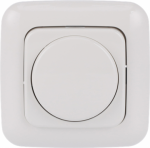 Consisting of Busch LED rotary dimmer 6523 U-102. Consisting of the cover plate with rotary knob 2115-214. Consisting of Reflex SI cover frame, 1gang 2511-214. 2CKA006512A0348 | 4011395263815