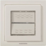 Insert/cover Rocker/button, Two-way switch with LED exchangeable White - Zenit 2CLA300200N1101 | 8427238106595