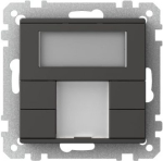 Thermost, Exxact KNX, 2-g temperature control, dark WDE003939 | 3606480206528