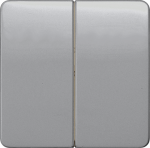Rocker switch for double pushbutton, 65x65mm, silver, DELTA profil 5TG7925 | 4001869049199