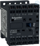 TeSys K contactor, 3p(3 NO), AC-3, <= 440 V 12A, 24 V DC coil. range: TeSys - product or component type: contactor - device short name: LP1K - contactor application: motor control, resistive load - utilisation category: AC-1, AC-3, AC-4 - poles descr ...