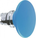 Harmony XB4, Mushroom push button head 60mm, metal, blue, 22mm, spring return ZB4BR6 | 3389110888522