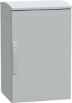 Floor standing polyester enclosure, Thalassa PLA, plain door, ventilated canopy, 750x500x420mm, IP44 NSYPLAT754G | 3606480775529