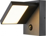 Outdoor wall light ABRIDOR SENSOR, LED, 3000K/4000K, IP54, 14W, anthracite 1002990 | 4024163231817