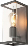 Outdoor wall light QUADRULO WL E27, IP44, 15W, anthracite 1002403 | 4024163226769