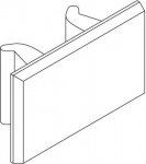 Harmony, Clip-in legends, for RSL/SSL sockets, plastic RSLZ5 | 3606480078125