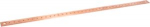 Perforated copper rail, quadro.system, M6 32x5 L1000 mm UC842 | 3250616138421