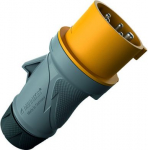 CEE Industrial Plug PowerTOP XtraR 5x16A 4h 110V IP54 yellow/grey 13561 | 4015394293811