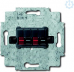 Loudspeaker outlet insert, black 0248/05-101 2CKA000230A0404 | 4011395136805