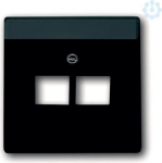 Cover plate for data outlet, anthracite CARAT 1803-02-81 2CKA001710A3615 | 4011395056332